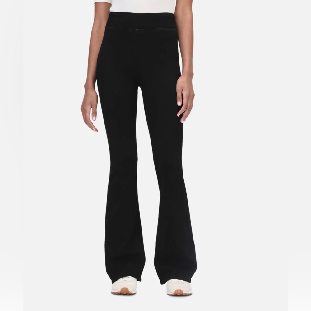 Frame black flare jeans